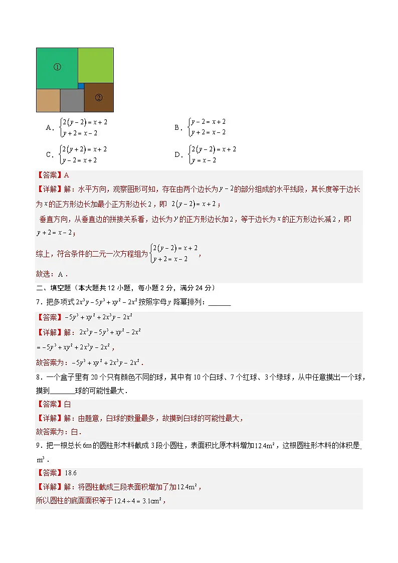 数学(解析版)第3页