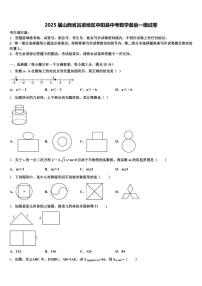 2025届山西省吕梁地区中阳县中考数学最后一模试卷含解析