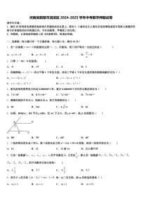 河南省鹤壁市淇滨区2024-2025学年中考数学押题试卷含解析