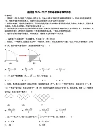 福建省2024-2025学年中考联考数学试卷含解析
