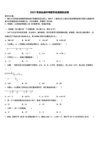 2025年洞头县中考数学全真模拟试卷含解析