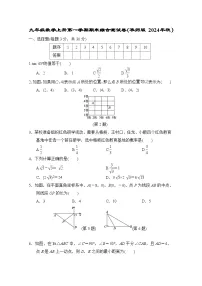 九年级数学上册第一学期期末综合测试卷(华师版 2024年秋)