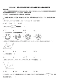 2024-2025学年山西省吕梁地区汾阳市中考数学对点突破模拟试卷含解析