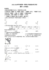 安徽省淮北市部分学校2024-2025学年七年级上学期1月期末数学试题