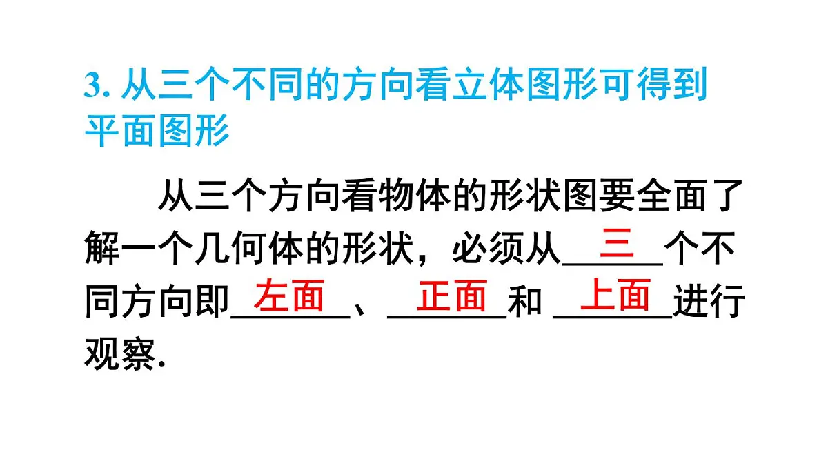 2025年秋新北师大七年级数学上册 第一章 丰富的图形世界 章末复习(课件)第7页