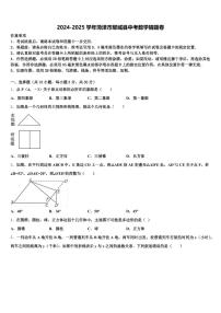 2024-2025学年菏泽市郓城县中考数学猜题卷含解析