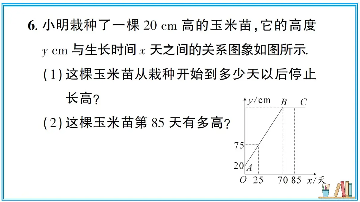 沪科版数学八年级上册 12.1 第4课时 从图象中获取信息 习题课件(含答案)第7页