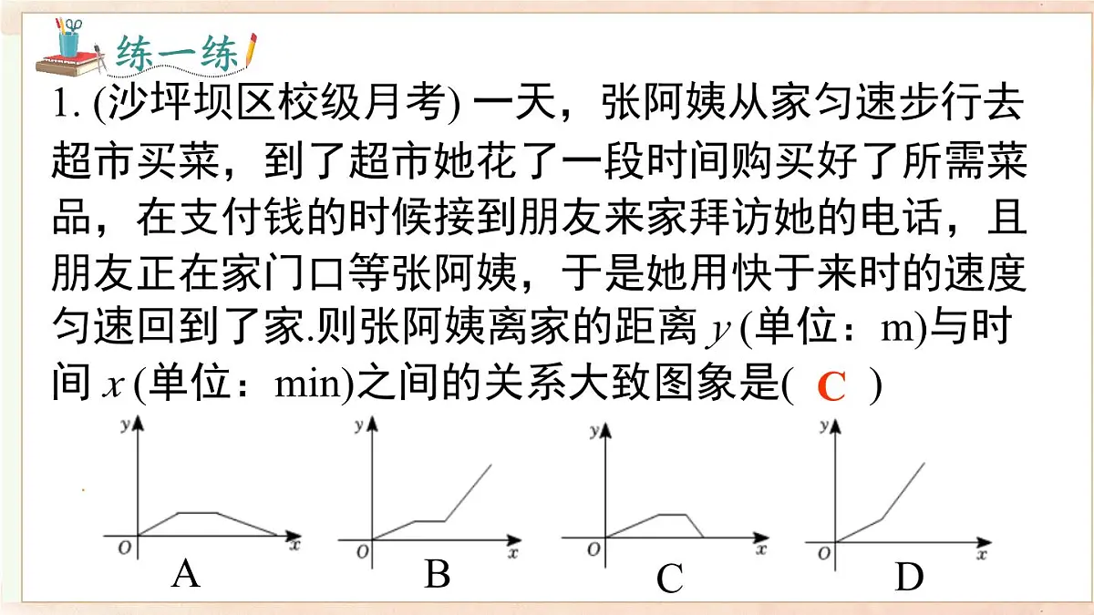 12.1 第3课时 函数的表示方法图象法(课件)2025-2026学年沪科版八年级数学上册第6页