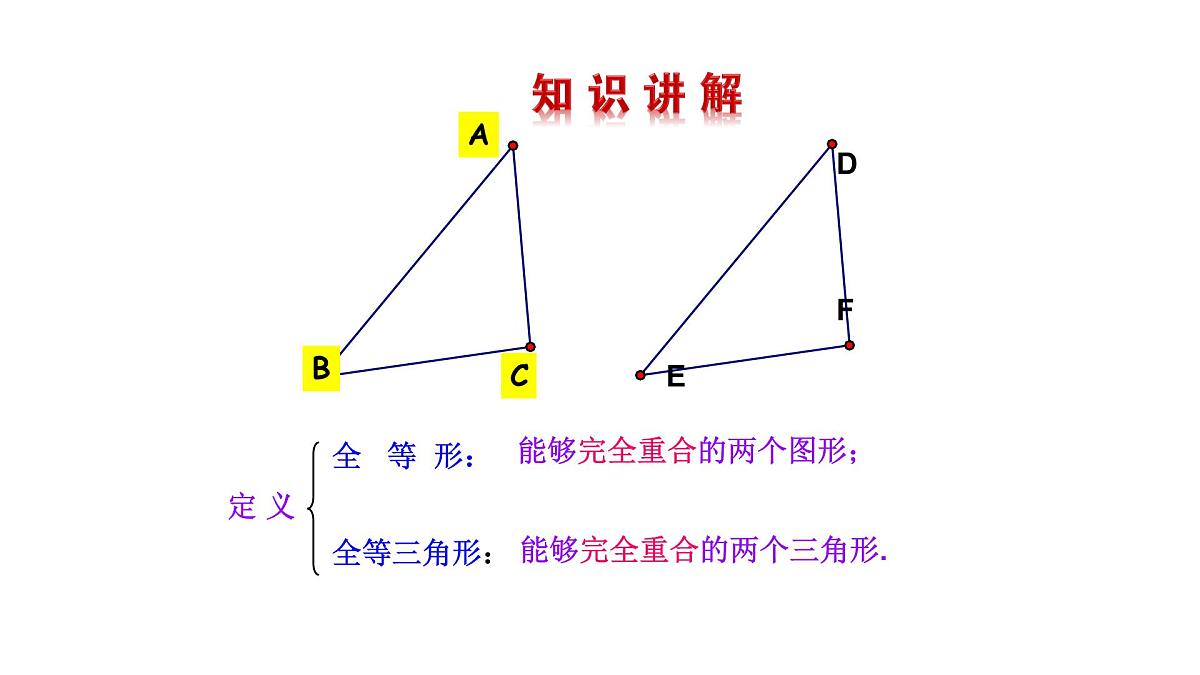 14.1 全等三角形及其性质 课件 2025-2026学年数学人教版(2024)八年级上册第7页