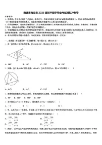 南通市海安县2025届初中数学毕业考试模拟冲刺卷含解析