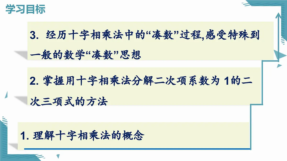 2025年沪教版(五四制)教材初中数学七年级上册12.2因式分解的方法(第1课时)课件第2页