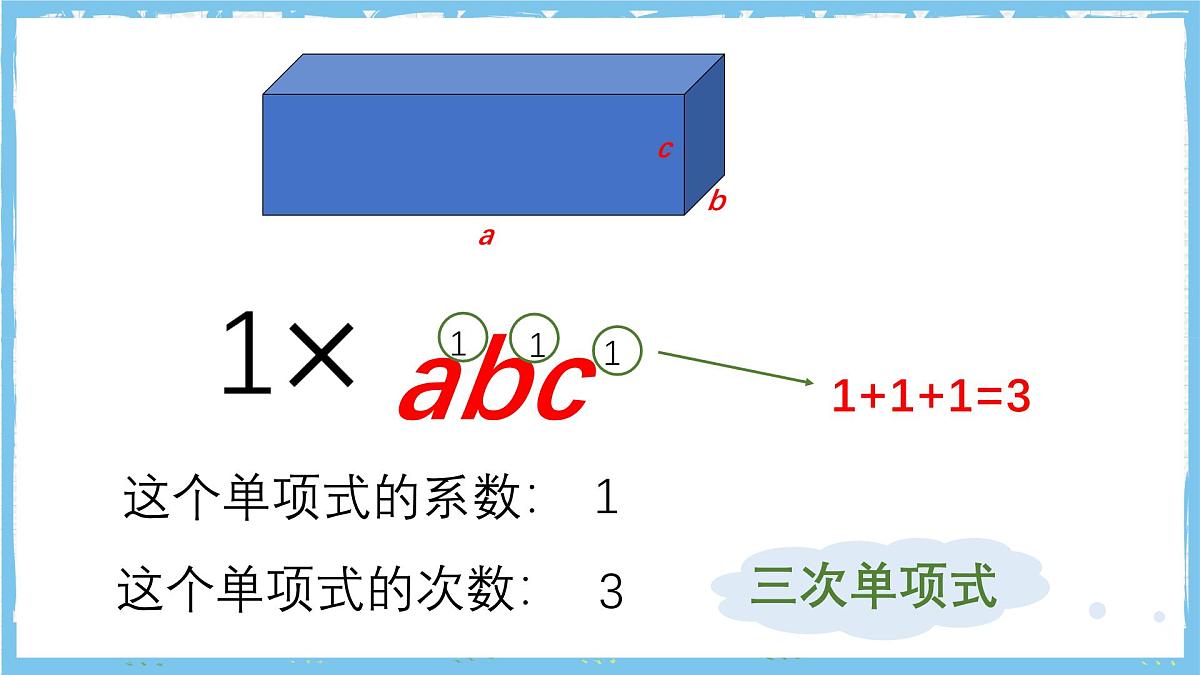 浙教版数学七上(2024)4.3《整式》课件第6页