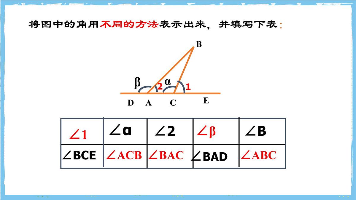 浙教版数学七上(2024)6.5《角与角的度量》课件第7页