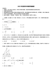 2025年日照市中考数学猜题卷含解析