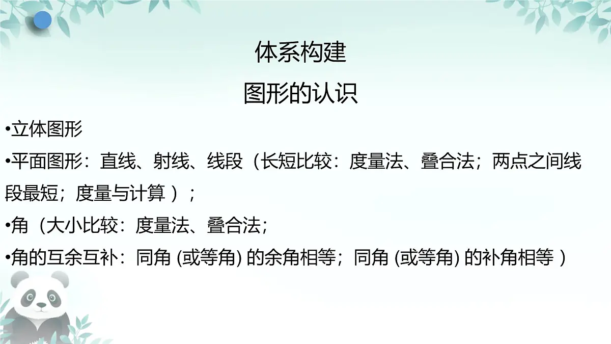 第4章 图形的认识 小结与复习 课件 2025-2026学年湘教版数学七年级上册第4页