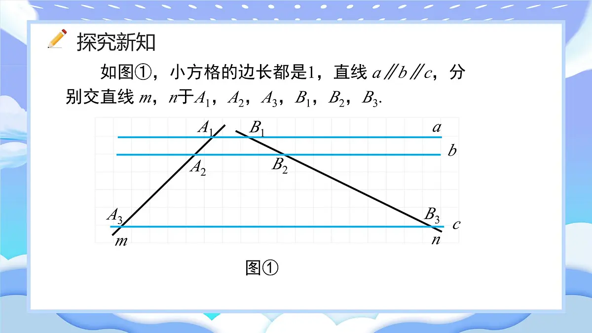 人教版九年级数学下册平行线分线段成比例课件第4页