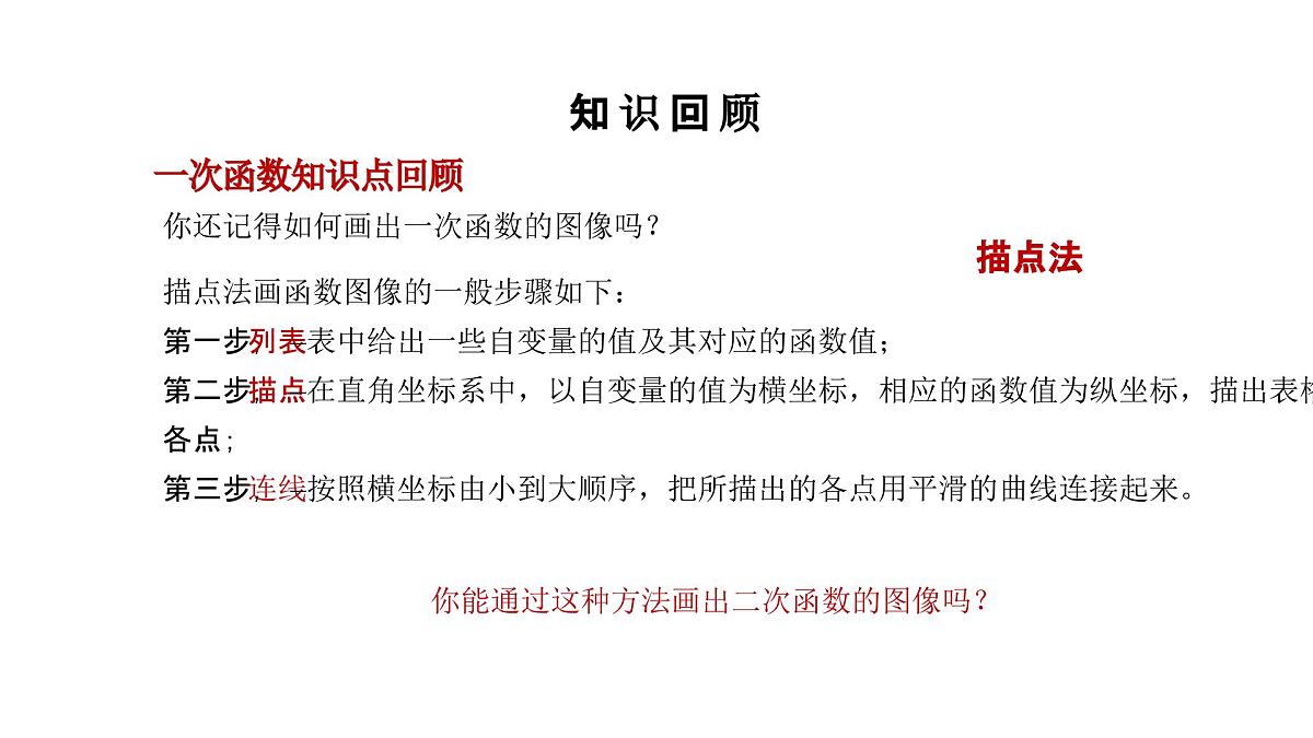 数学人教版(2024)九年级上册第22章《二次函数的图像和性质》1.2 课件第5页
