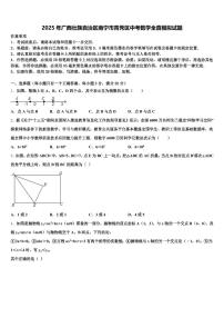 2025年广西壮族自治区南宁市青秀区中考数学全真模拟试题含解析