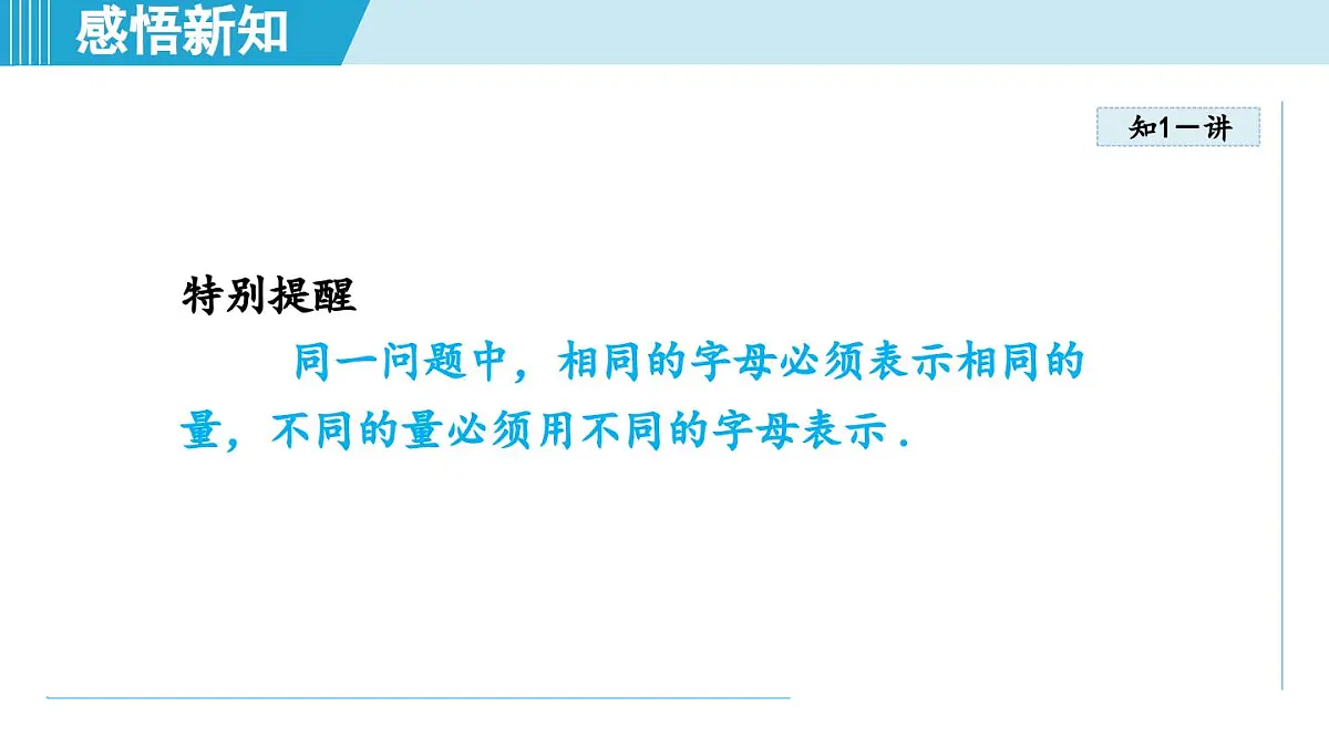 冀教版七年级数学上册 3.1 用字母表示数(第三章 代数式 学习、上课课件)第4页