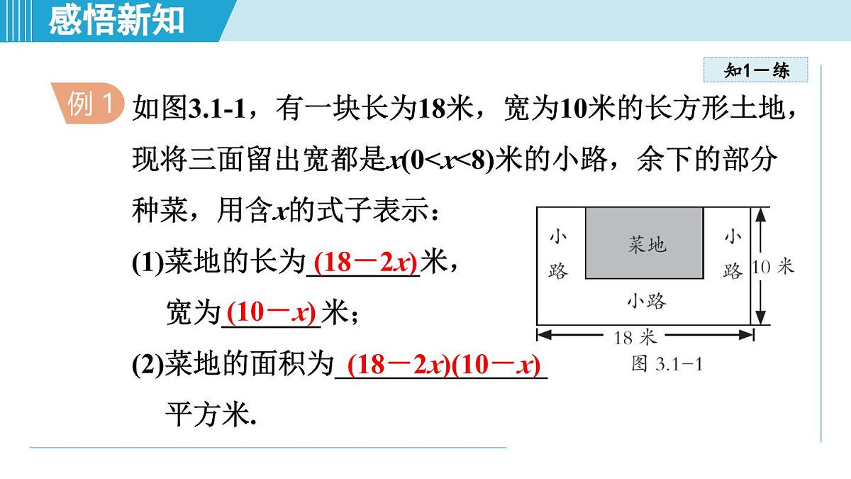 苏科版七年级数学上册 3.1 字母表示数(第3章 代数式 学习、上课课件)第7页