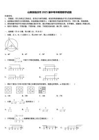 山西省临汾市2025届中考冲刺卷数学试题含解析