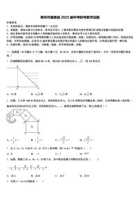 柳州市鹿寨县2025届中考联考数学试题含解析