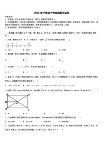 2025年平南县中考猜题数学试卷含解析