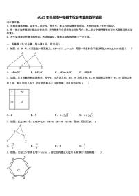 2025年吕梁市中阳县十校联考最后数学试题含解析