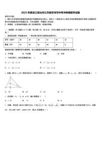2025年黑龙江省牡丹江市绥芬河市中考冲刺卷数学试题含解析