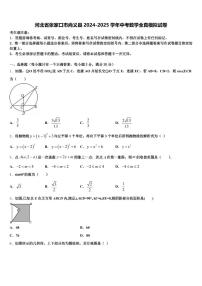 河北省张家口市尚义县2024-2025学年中考数学全真模拟试卷含解析