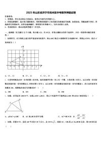 2025年山东省济宁市兖州区中考数学押题试卷含解析