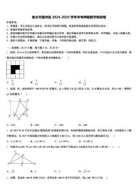 衡水市冀州区2024-2025学年中考押题数学预测卷含解析
