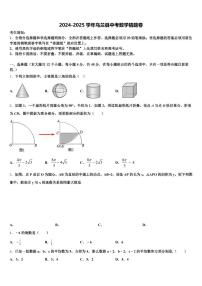 2024-2025学年乌兰县中考数学猜题卷含解析