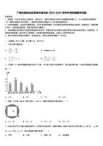 广西壮族自治区贵港市港北区2024-2025学年中考四模数学试题含解析