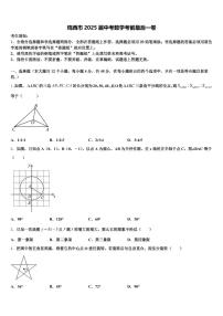 鸡西市2025届中考数学考前最后一卷含解析