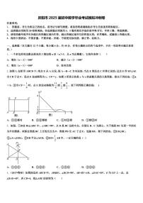庆阳市2025届初中数学毕业考试模拟冲刺卷含解析