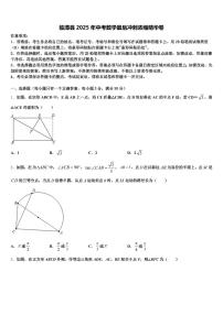 临潭县2025年中考数学最后冲刺浓缩精华卷含解析