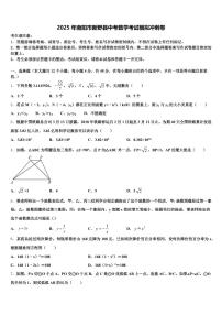 2025年南阳市新野县中考数学考试模拟冲刺卷含解析