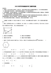 2025年毕节市纳雍县中考二模数学试题含解析