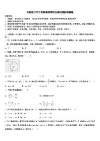 云安县2025年初中数学毕业考试模拟冲刺卷含解析