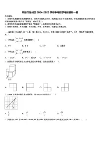 阜新市海州区2024-2025学年中考数学考前最后一卷含解析