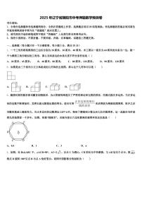 2025年辽宁省朝阳市中考押题数学预测卷含解析