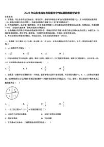 2025年山东省青岛市即墨市中考试题猜想数学试卷含解析