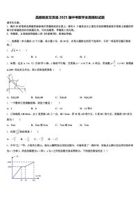 昌都地区左贡县2025届中考数学全真模拟试题含解析