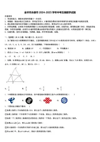 金华市永康市2024-2025学年中考五模数学试题含解析