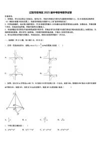 辽阳市宏伟区2025届中考联考数学试卷含解析