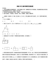 绛县2025届中考数学五模试卷含解析