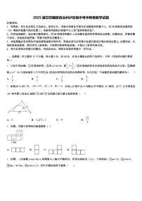 2025届甘孜藏族自治州泸定县中考冲刺卷数学试题含解析