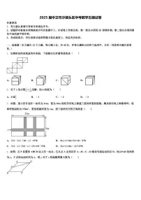 2025届中卫市沙坡头区中考数学五模试卷含解析