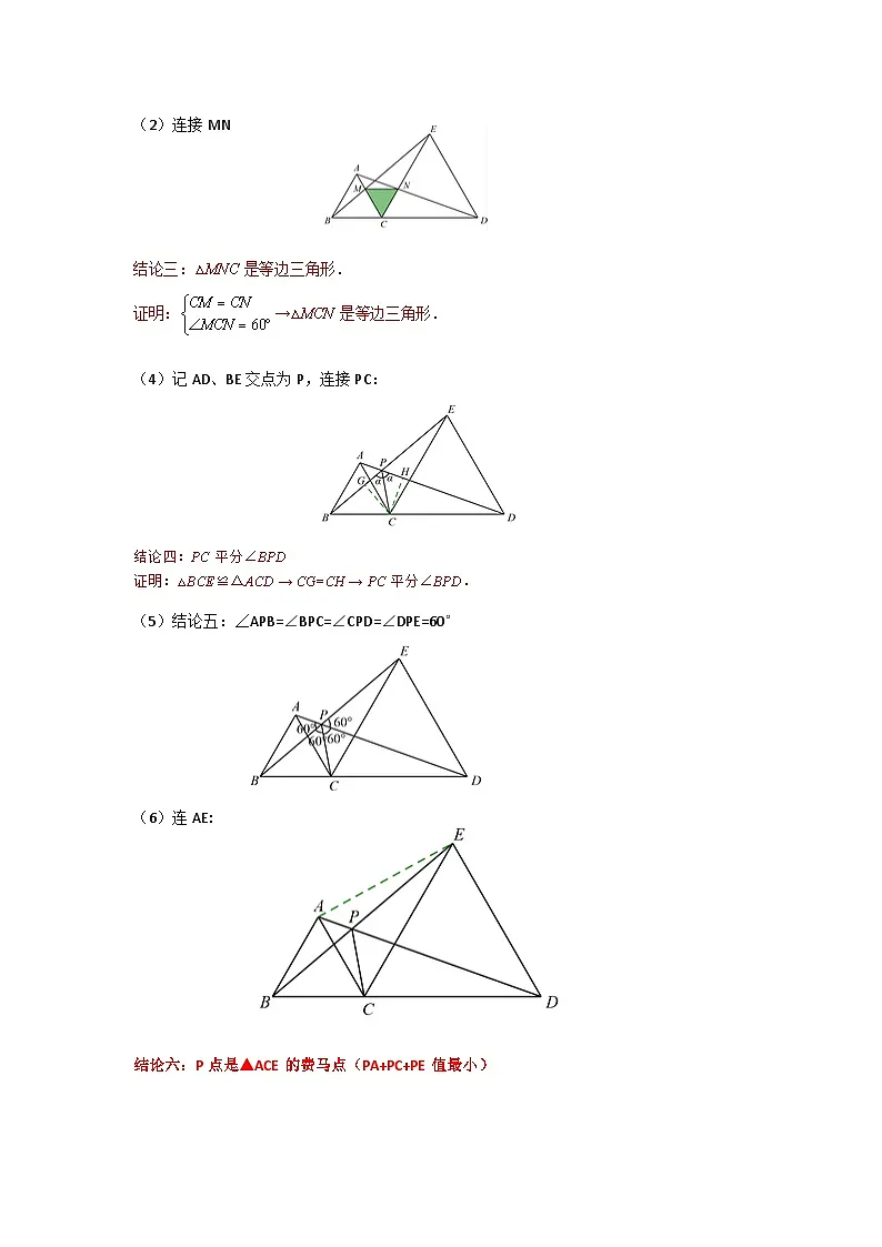 2026中考数学《重难点解读+专项训练》专题07 手拉手模型综合应用(学生版+名师详解版)第2页
